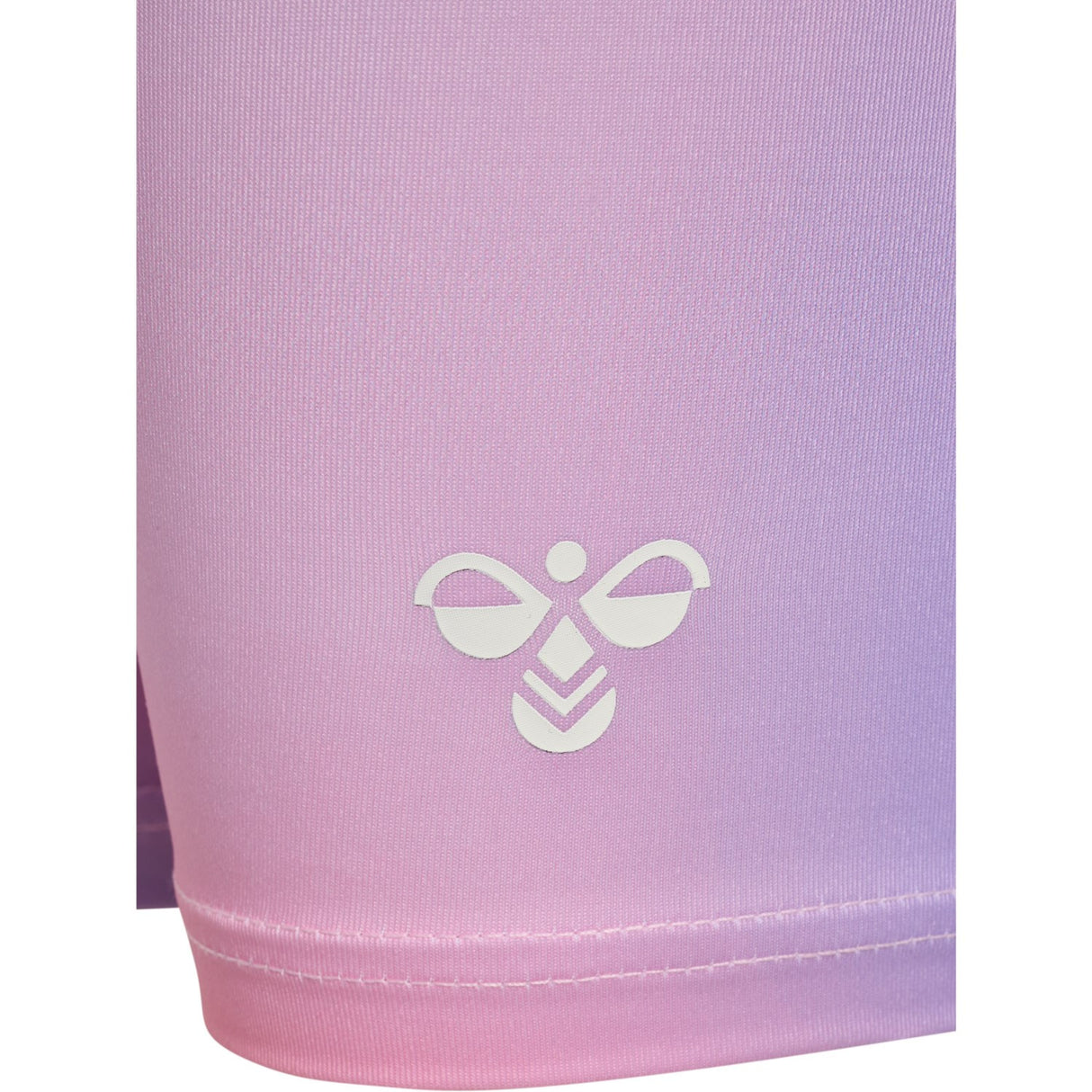 Hummel Shell Pink Jr Gradient Gym Short Tights