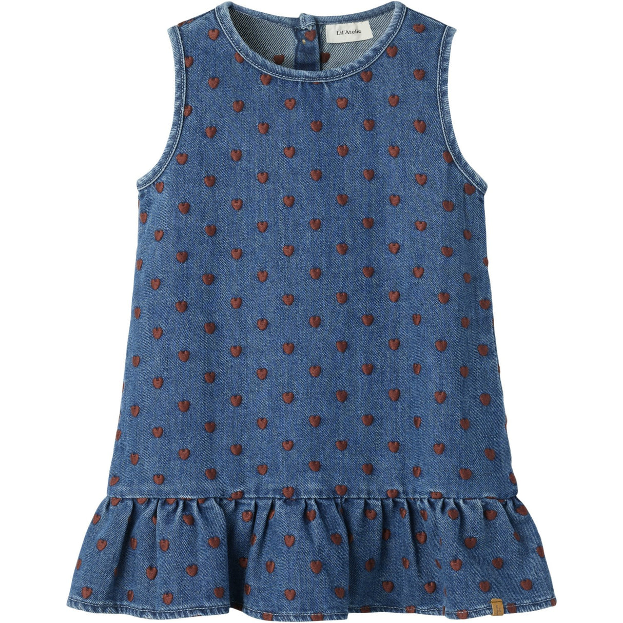 Lil'Atelier Dark Blue Denim Hearts Nmfliva Lea Spencer 2001-Se Lil
