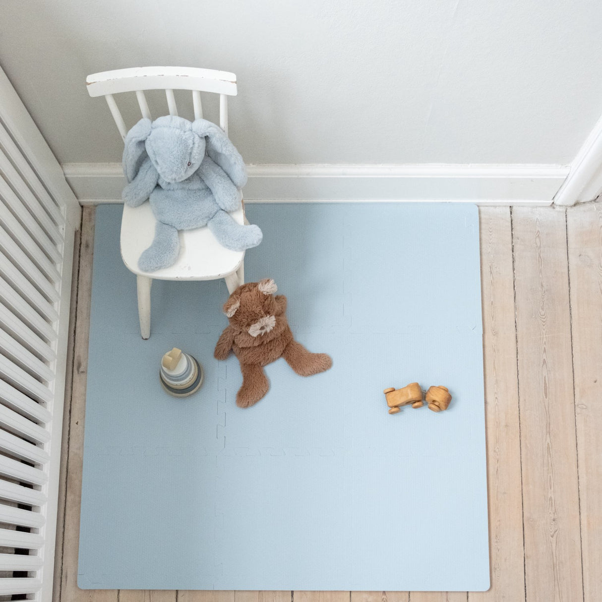 That's Mine Dusty Blue Alva Foam Play Mat Square