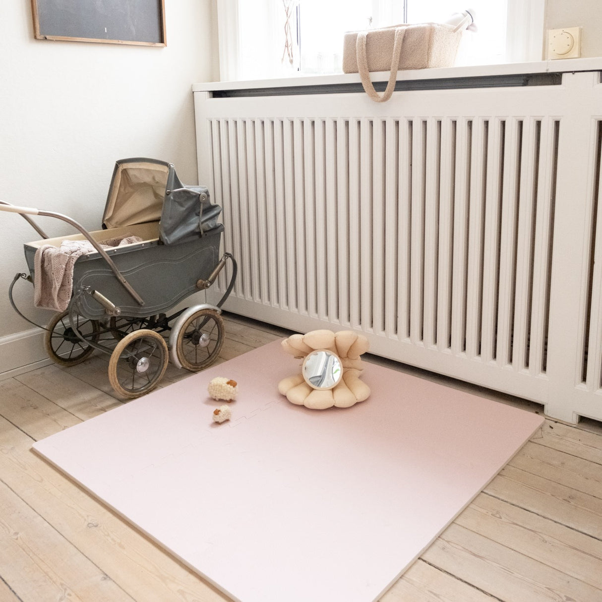 That's Mine Rose Blush Alva Foam Play Mat Square