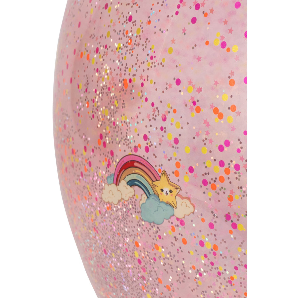 Konges Sløjd Rainbow Glitter Jump Ball