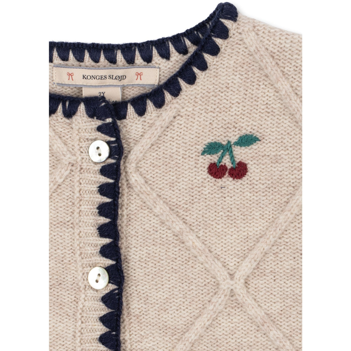 Konges Sløjd Off White Iska Cardigan