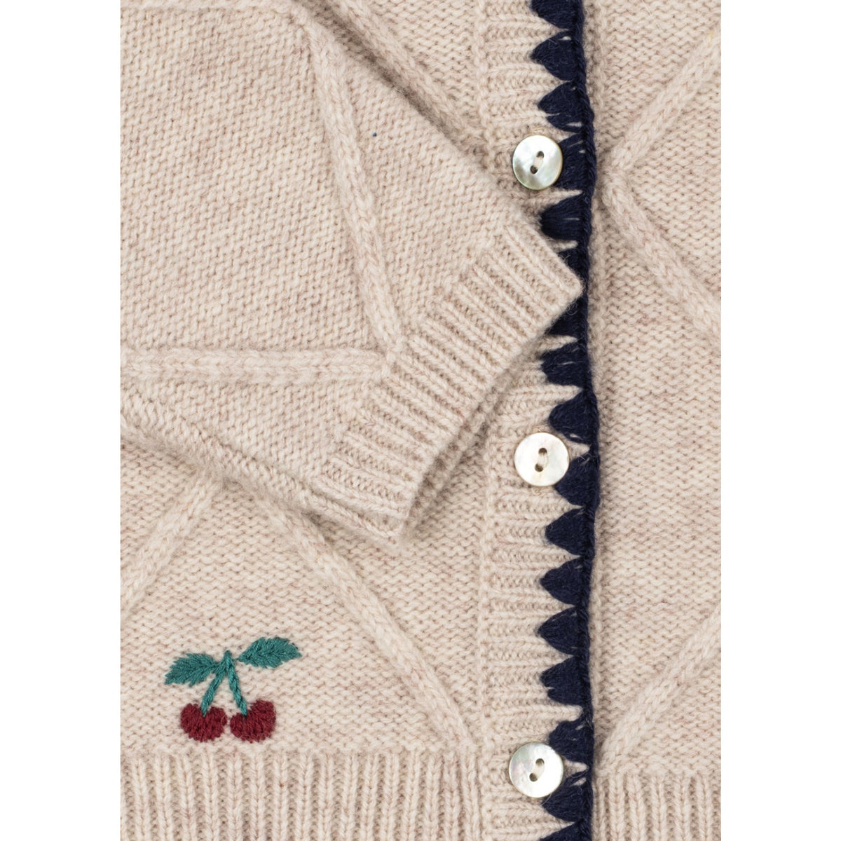 Konges Sløjd Off White Iska Cardigan