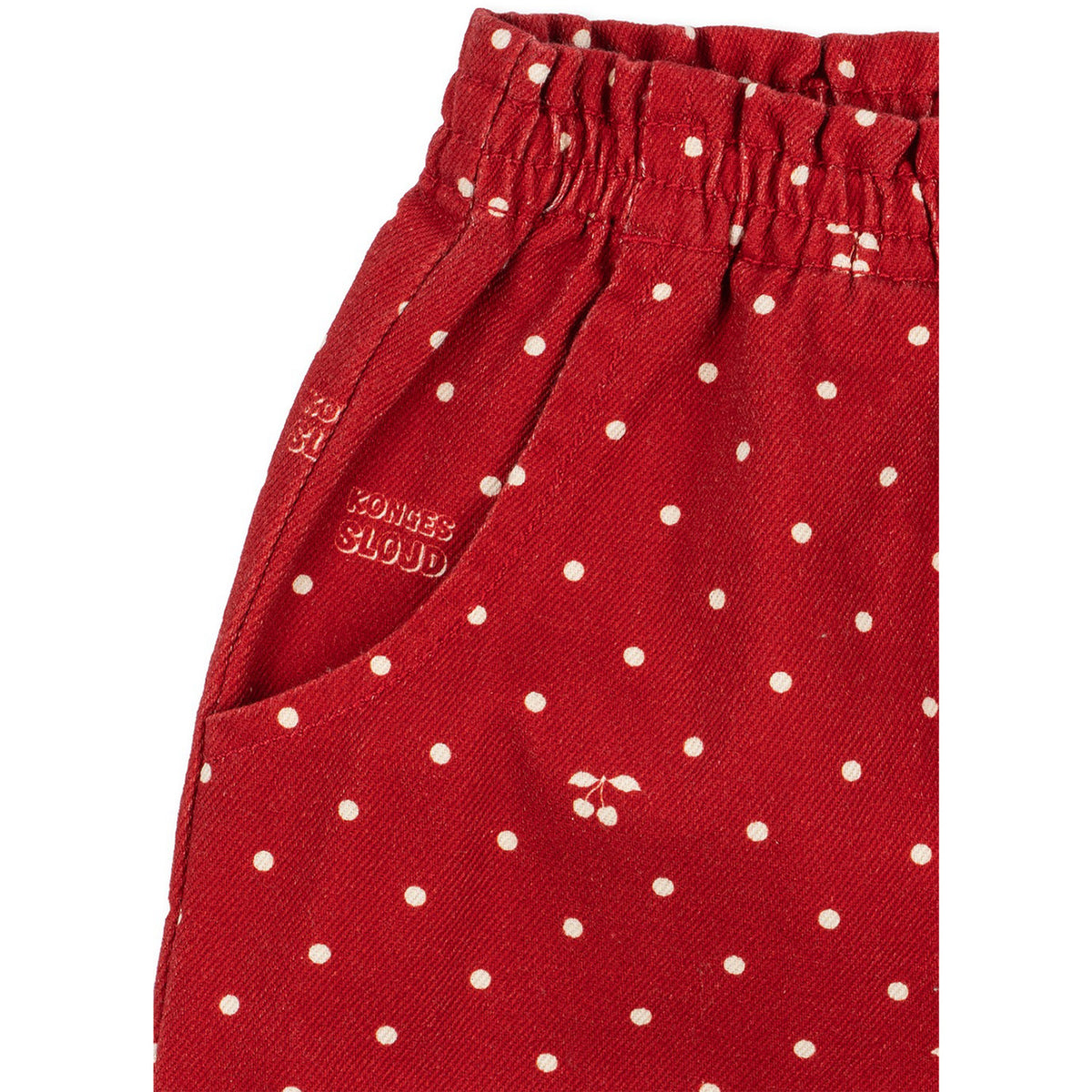 Konges Sløjd Cherry Dot Derby Magot Frill Pants Gots