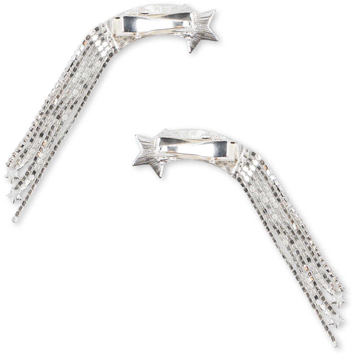 Konges Sløjd Silver Mix 2 Pack Sparkly Star Hairclip