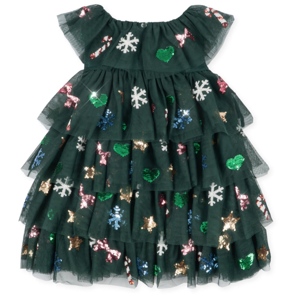 Konges Sløjd Hunter Green Yvonne Christmas Dress