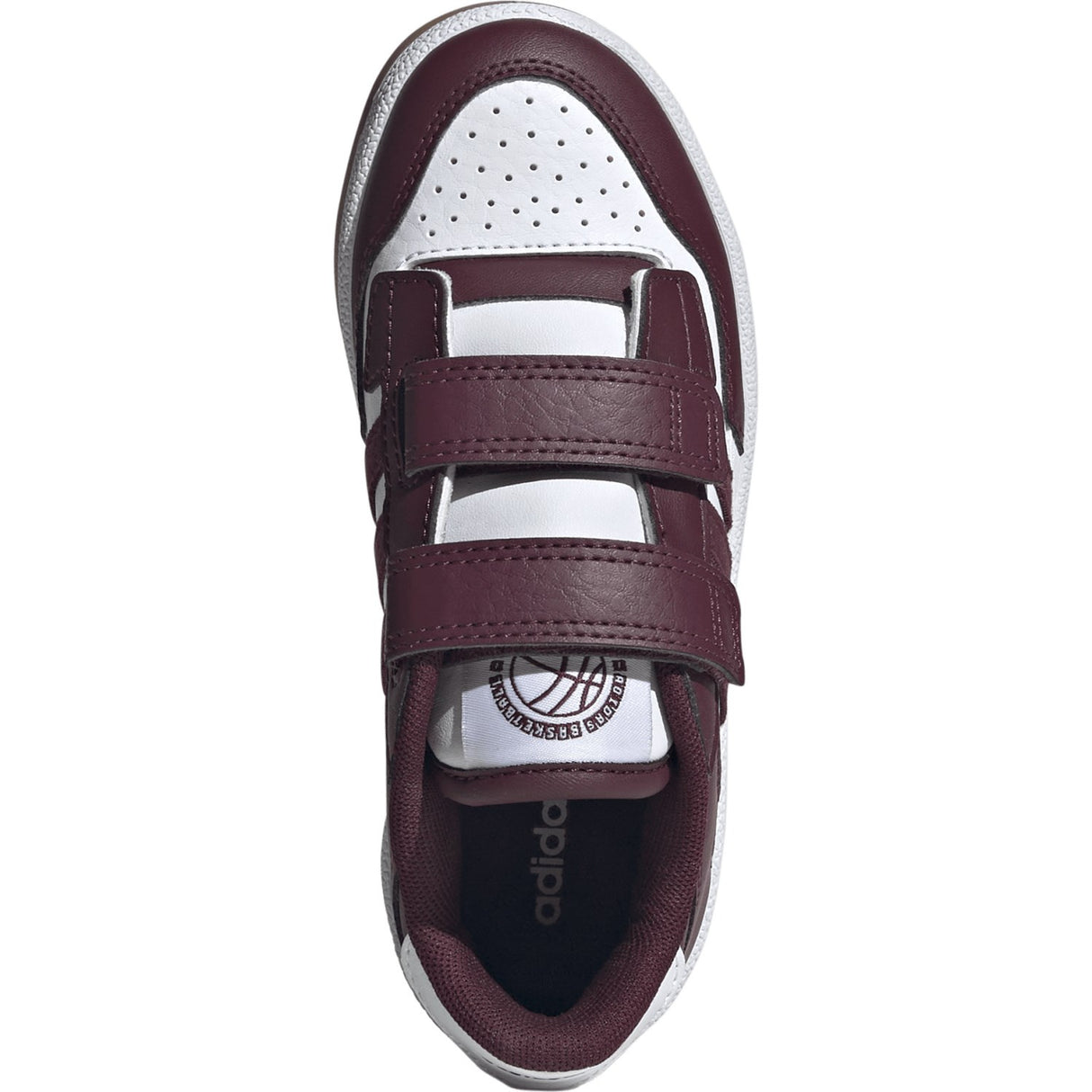 adidas Originals Ftwr White Maroon Gum4 Rapid Court Cf C Sneakers