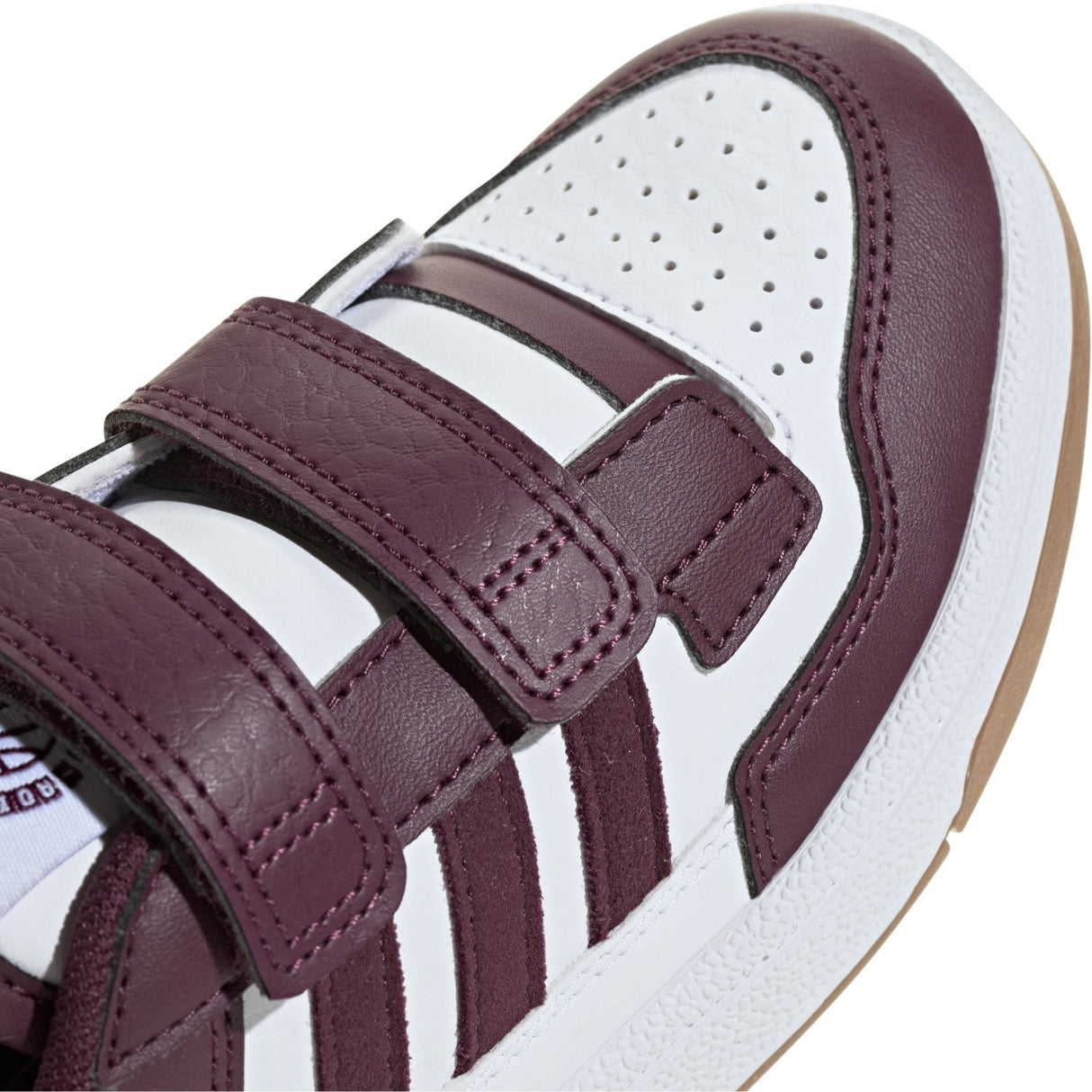 adidas Originals Ftwr White Maroon Gum4 Rapid Court Cf C Sneakers