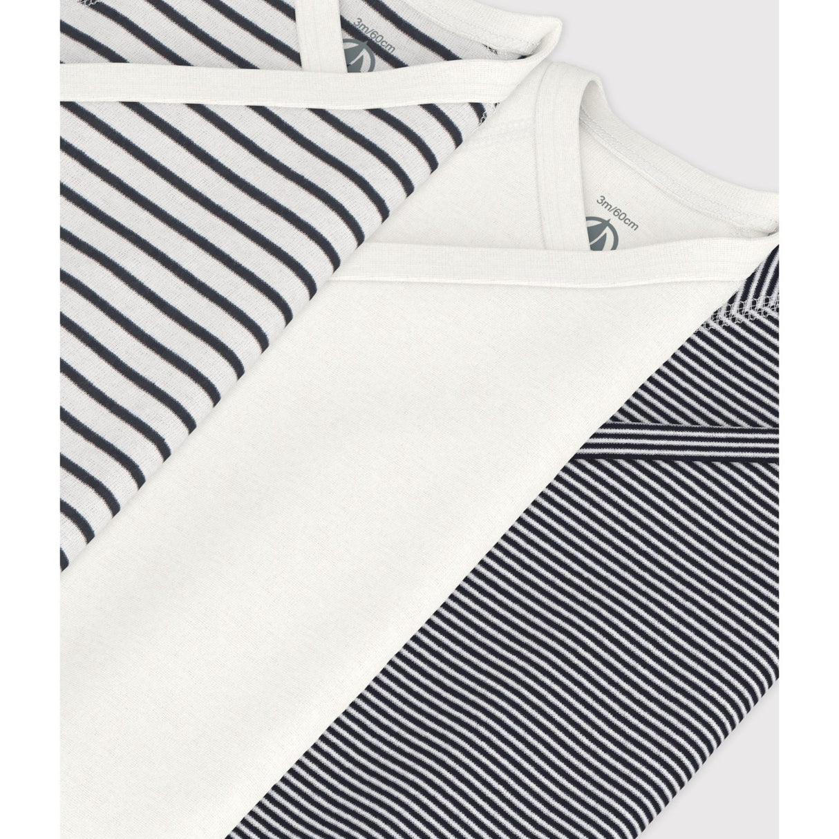 Petit Bateau Variante 1 Short Sleeve Bodysuit