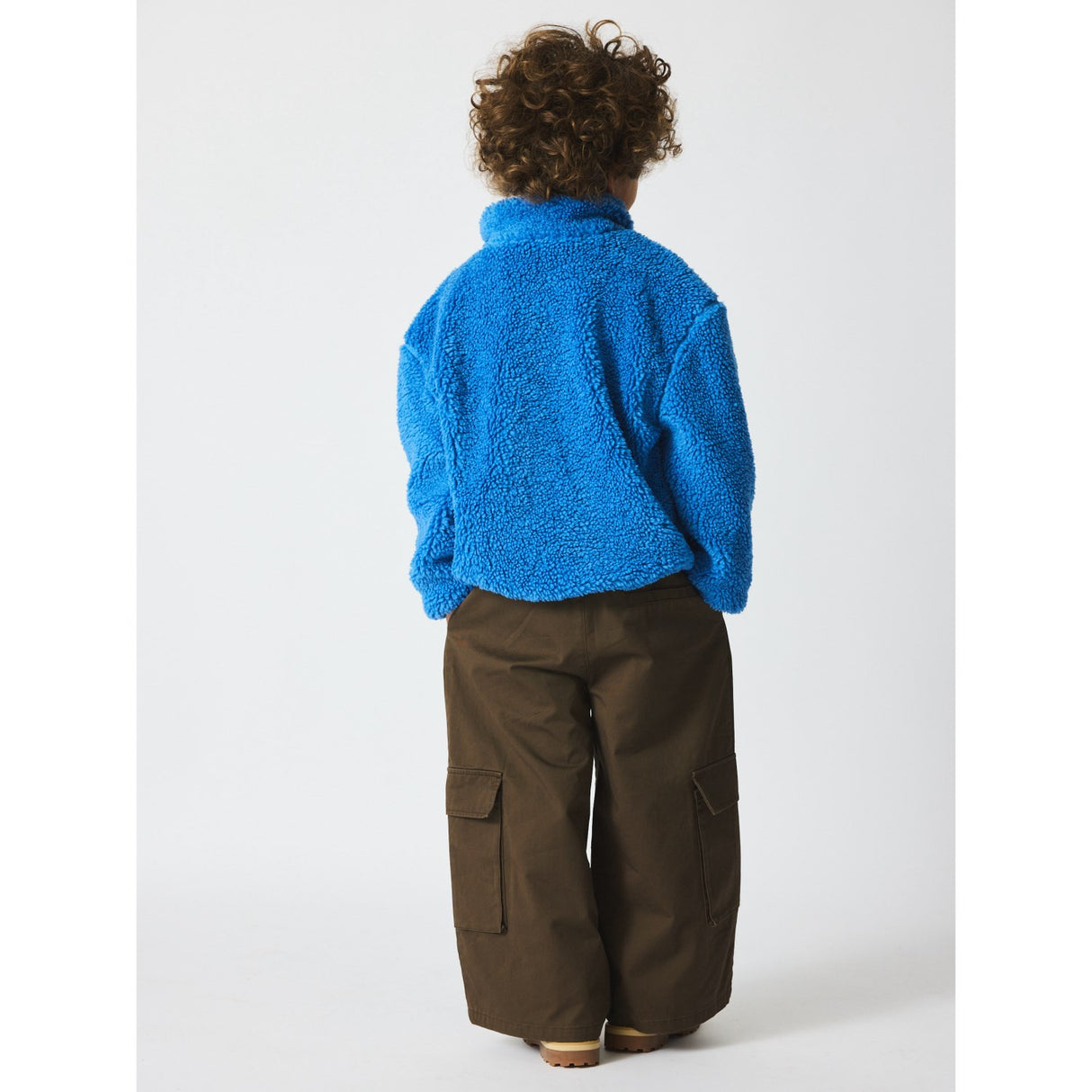 brunobruno nation Pacific Coast Blue Rori Teddy Jacket