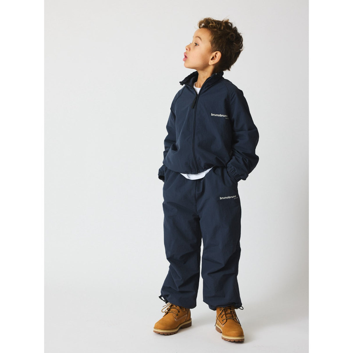 brunobruno nation Mood Indigo Blue Alberta Tech Jacket