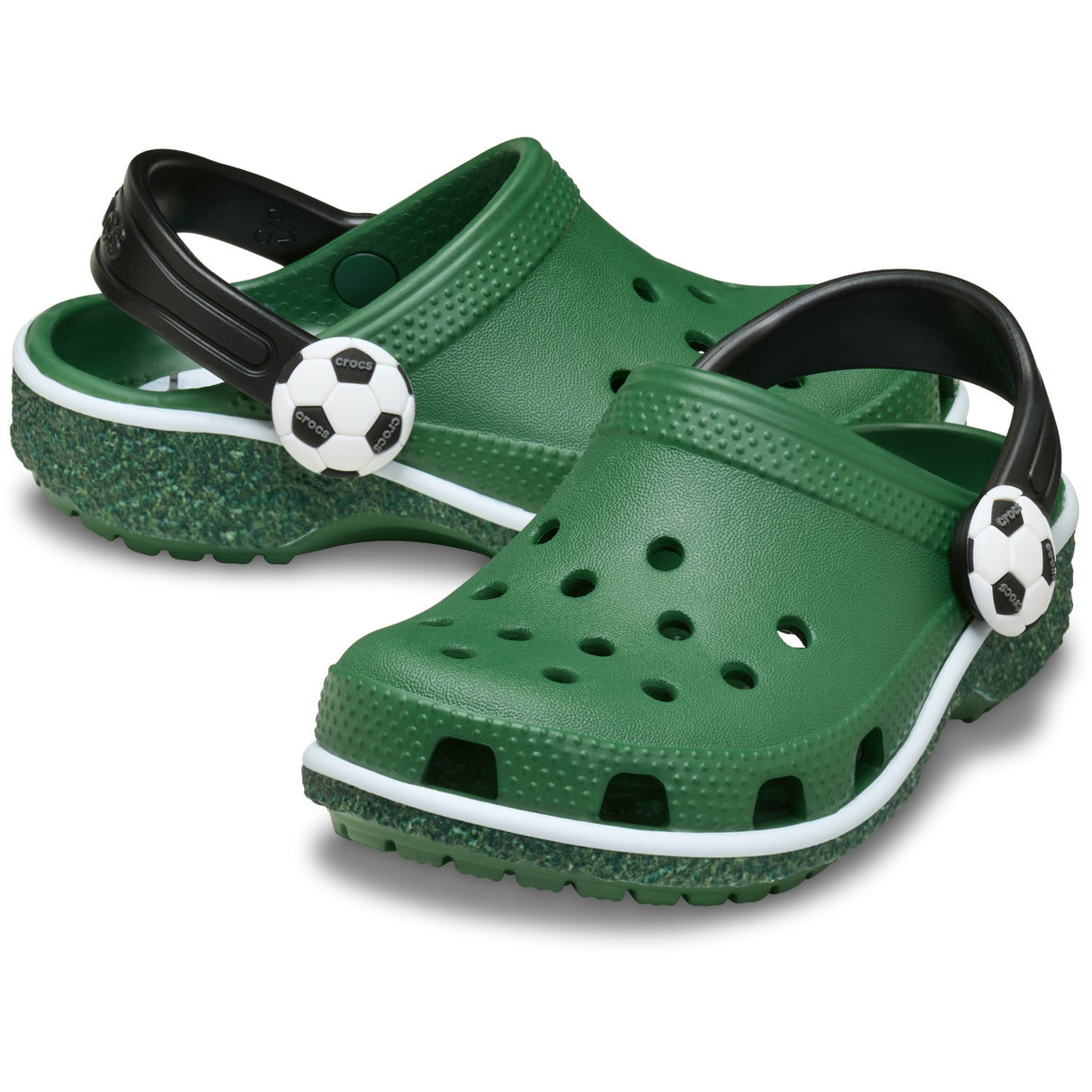 Crocs Turf Green Classic Soccer Turf Clog T Tgr