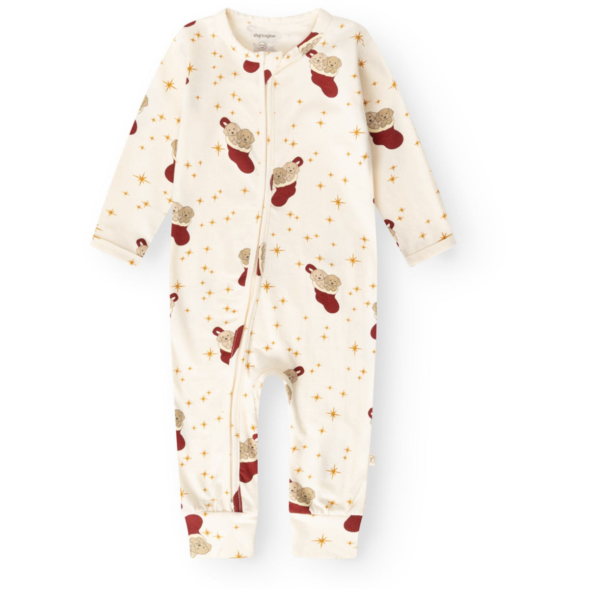 That's Mine Holiday Puppy Elliotte Onesie