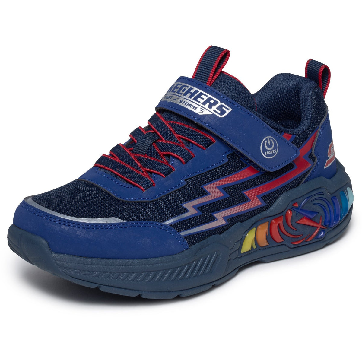 Skechers Navy Light Storm 3-Prism Tech