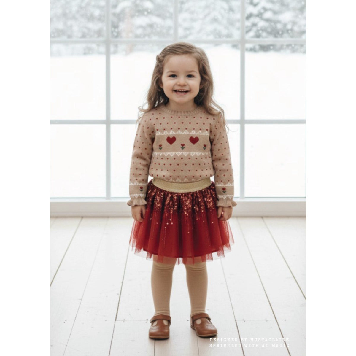 Hust & Claire Teaberry Ninna Tulle Skirt