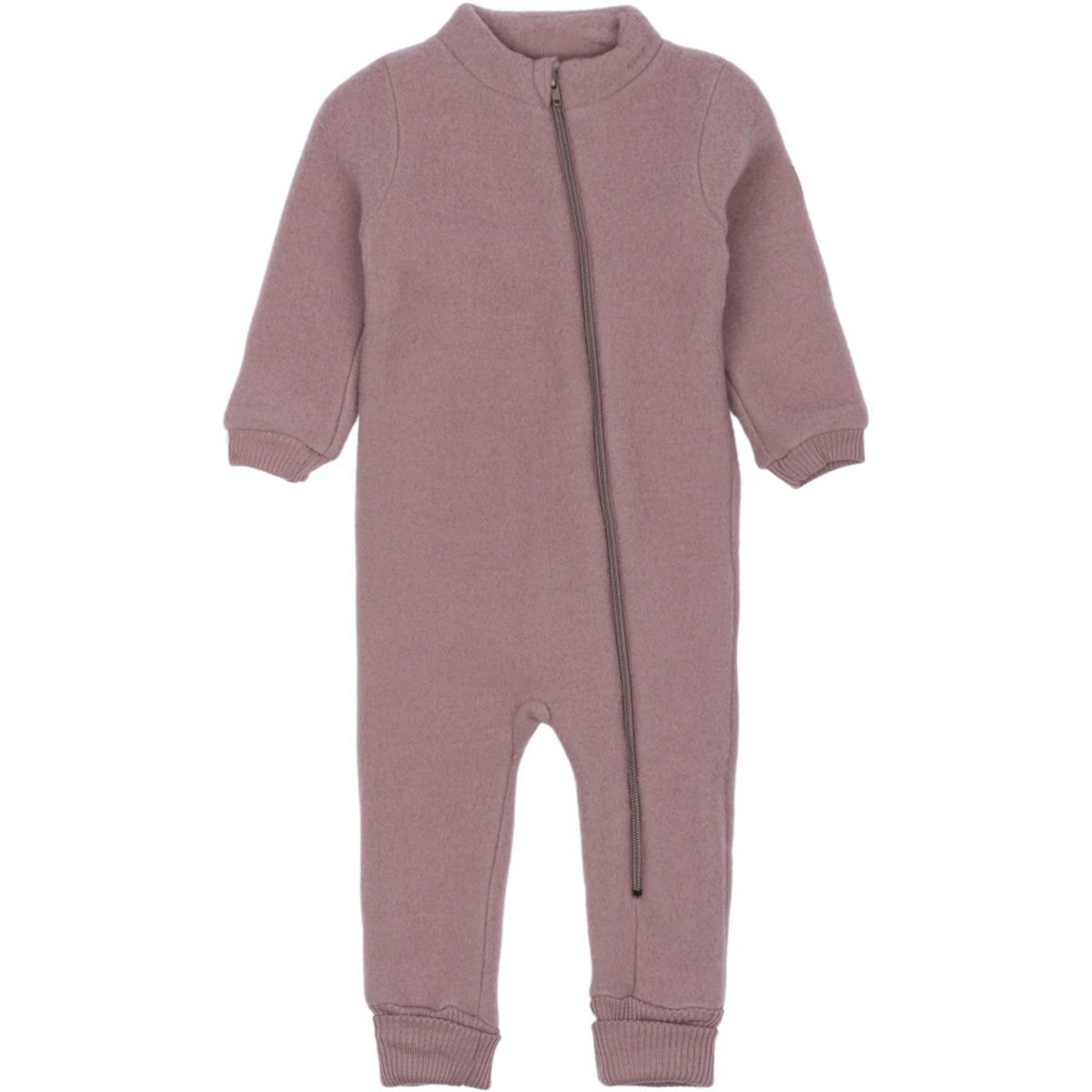 Mikk-Line Twilight Mauve Wool Suit With Rib