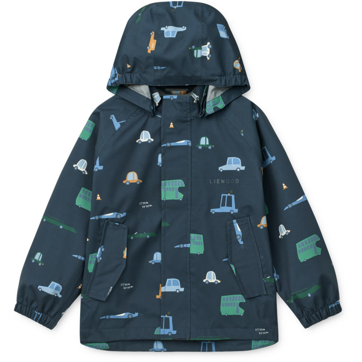 LIEWOOD Cars / Classic Navy Pedia Rainwear Set