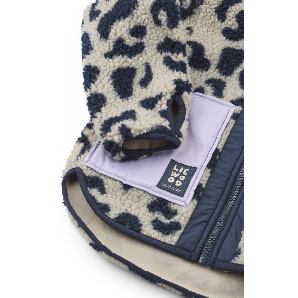 LIEWOOD Mega Leo / Mist Mix Noam Pile Jacket