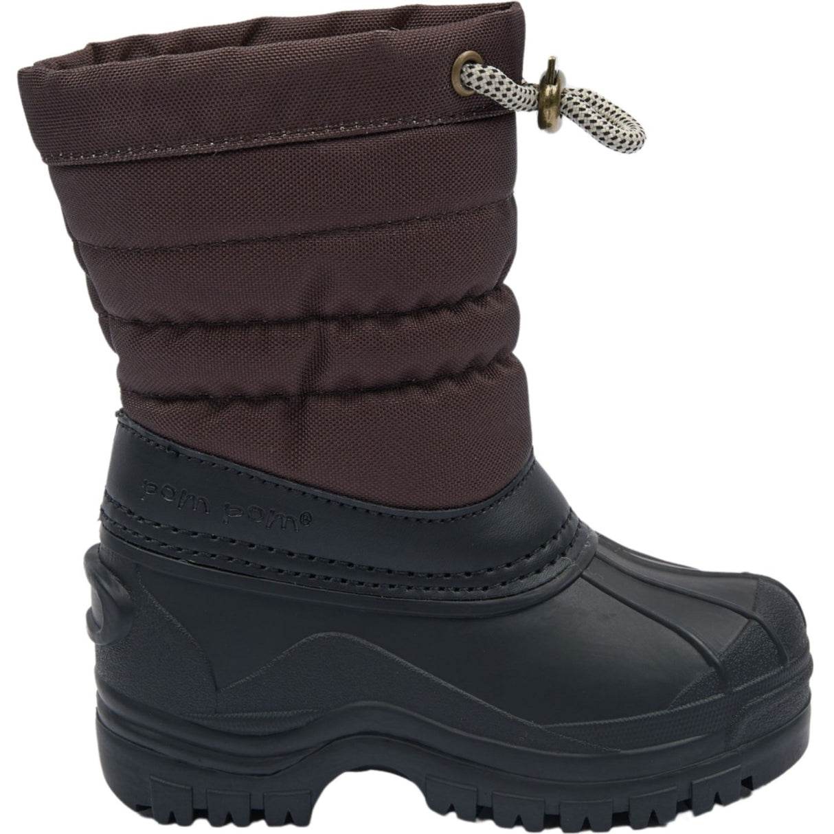 Pom Pom Chestnut Pmwill Winter Boot