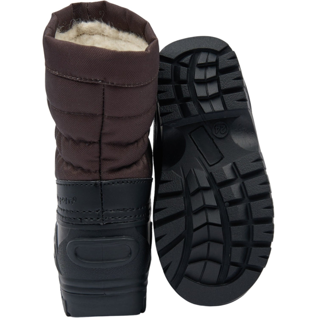 Pom Pom Chestnut Pmwill Winter Boot