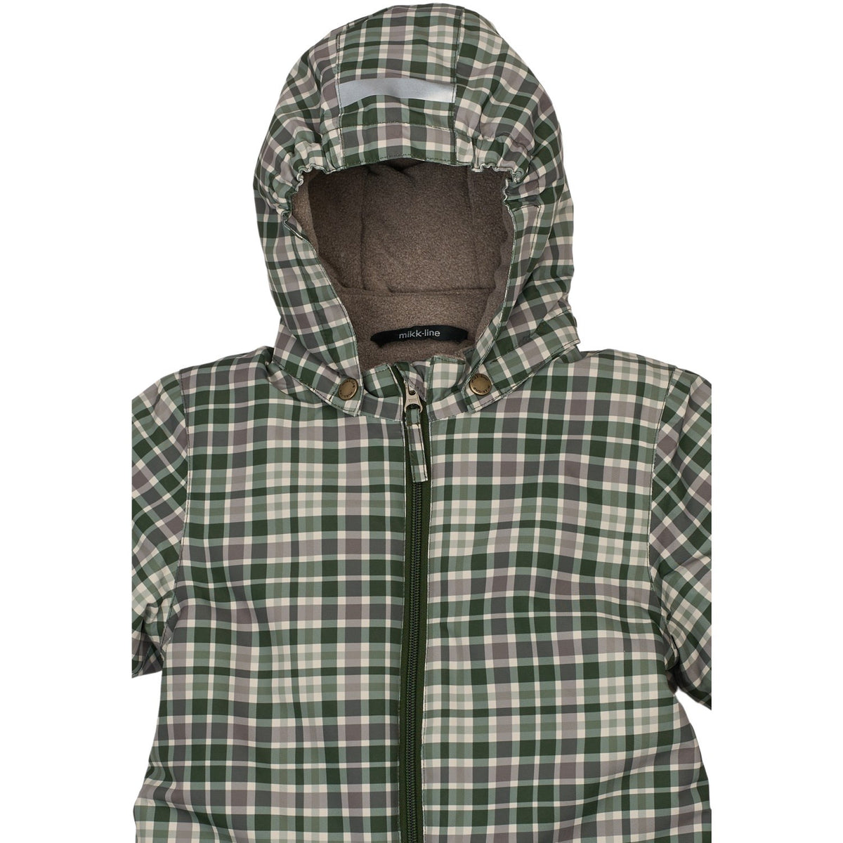 Mikk-Line Check AOP Snow Suit AOP