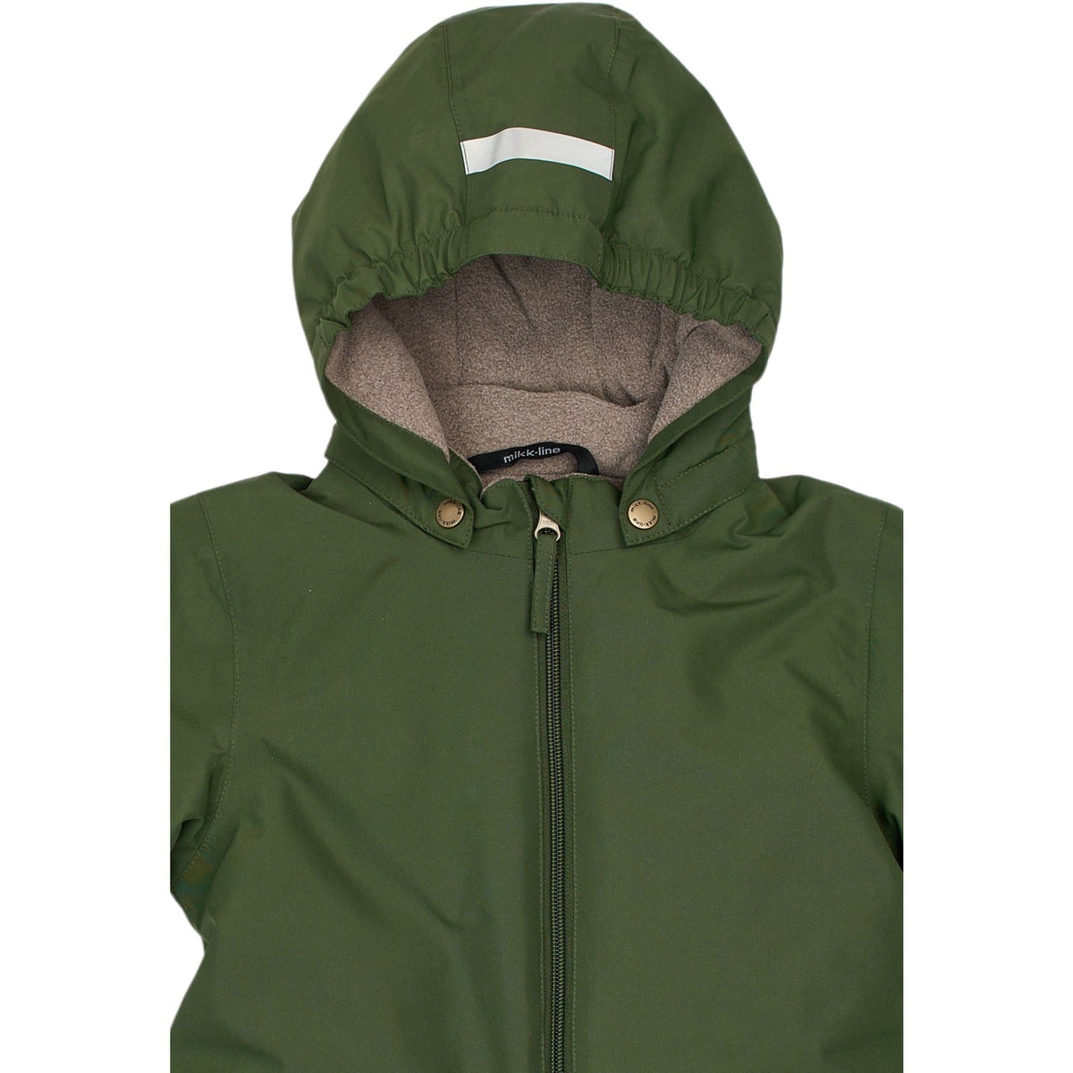 Mikk-Line Kombu Green Snow Suit Solid