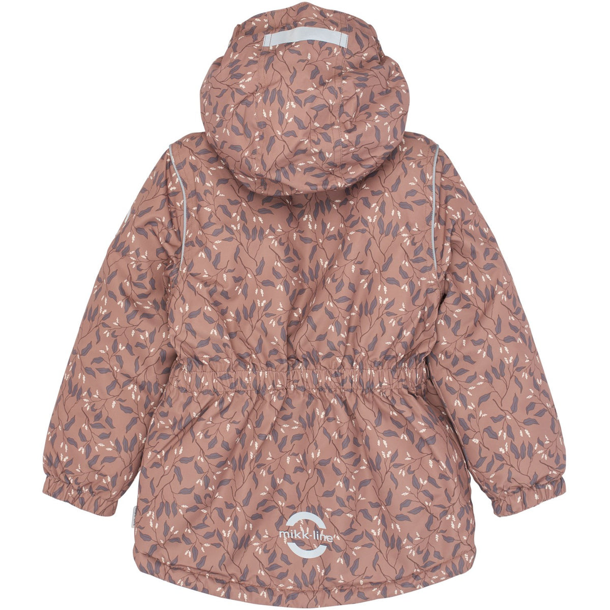 Mikk-Line Leaf AOP Winter Jacket Waist AOP