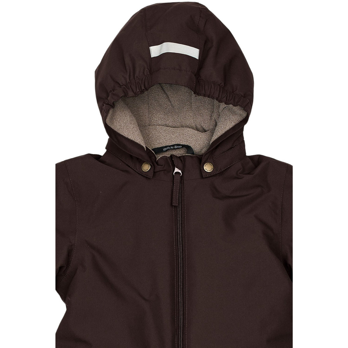 Mikk-Line Coffee Bean Snow Suit Solid Brown