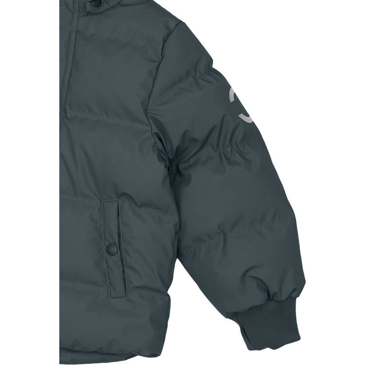 Mikk-Line Dark Slate Puffer Jacket