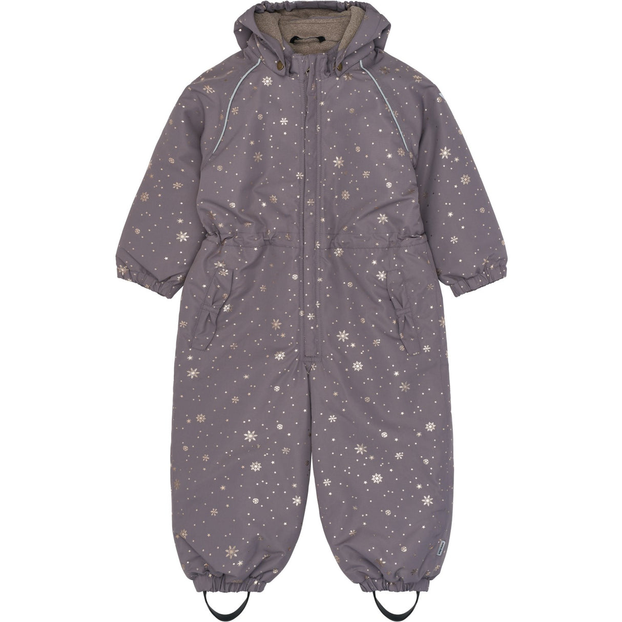 Mikk-Line Snowflake AOP Polyester Junior Suit - Glitter