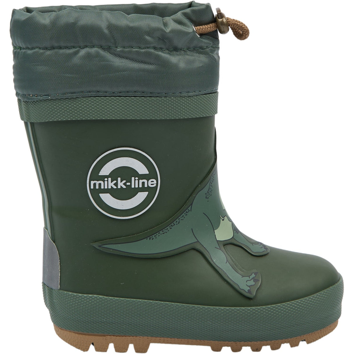 Mikk-Line Kombu Green Wellies Winter - 3D