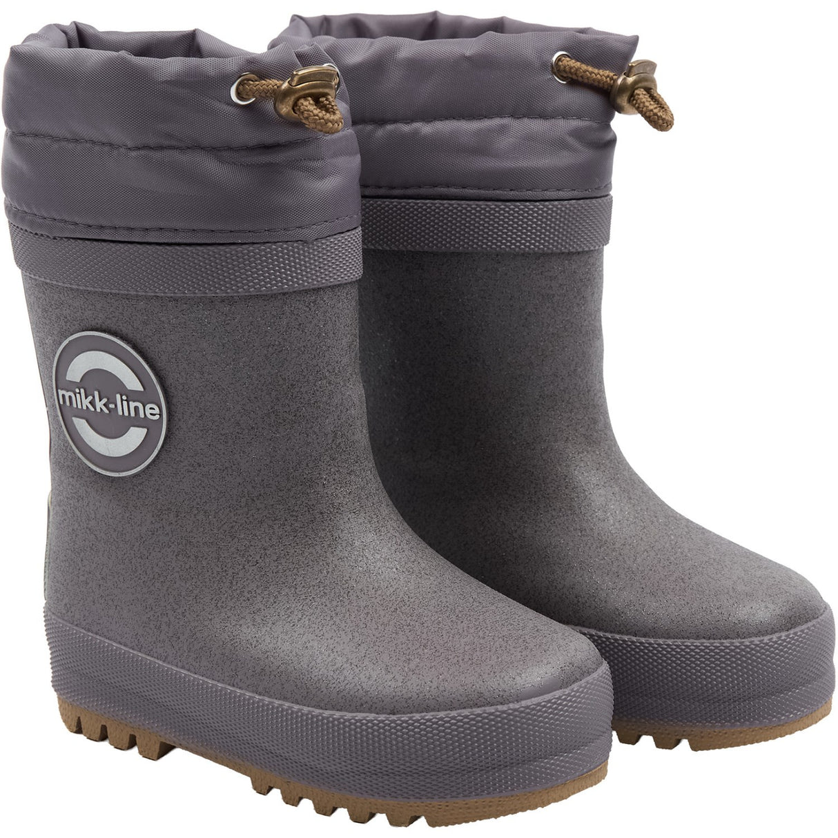 Mikk-Line Shark Winter Wellies - Glitter