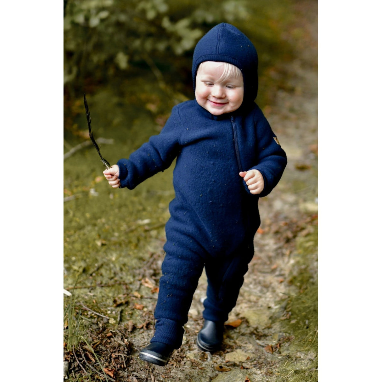Mikk-Line Wool Balaclava Blue Nights