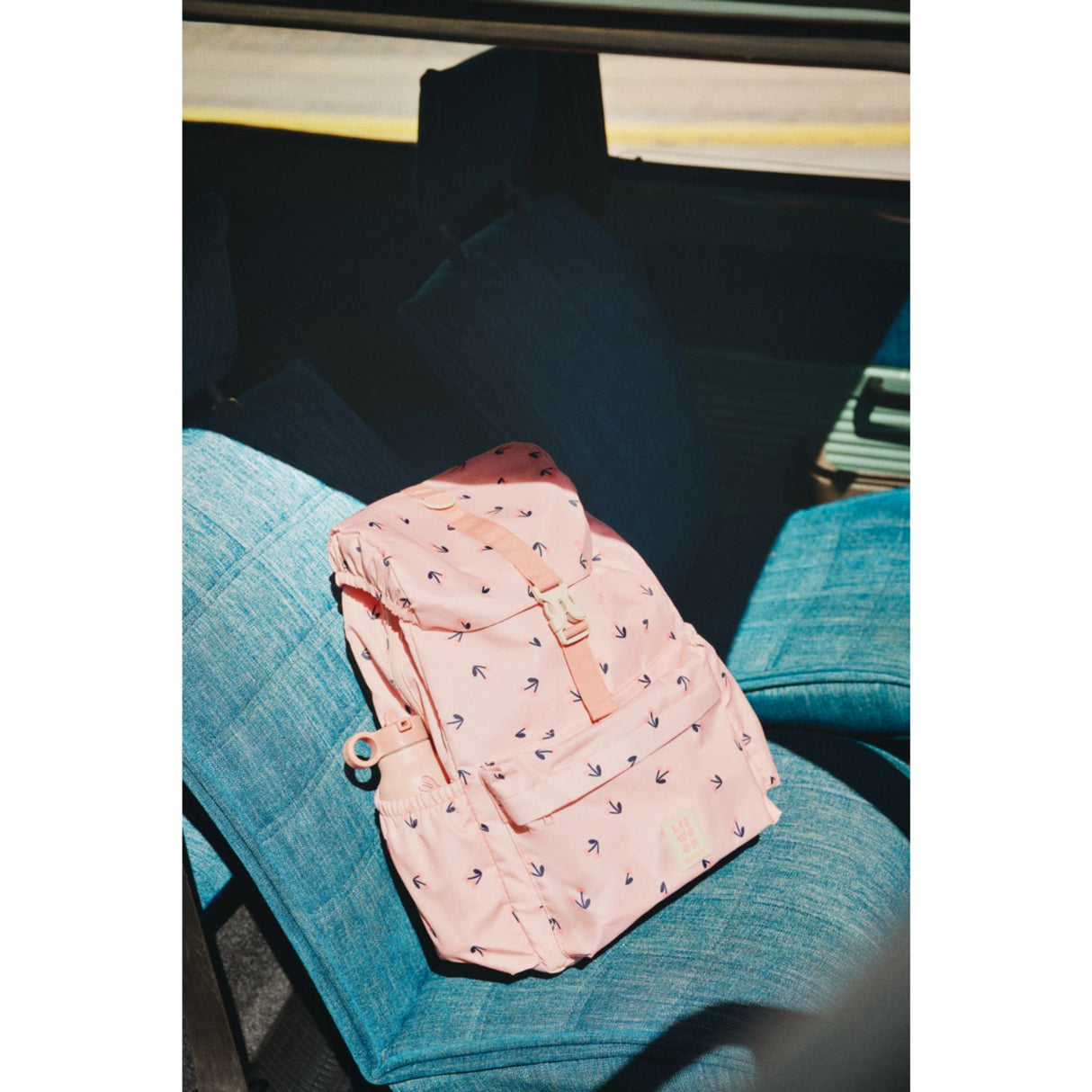 LIEWOOD Cherry Heart / Rosey Johnny School Backpack