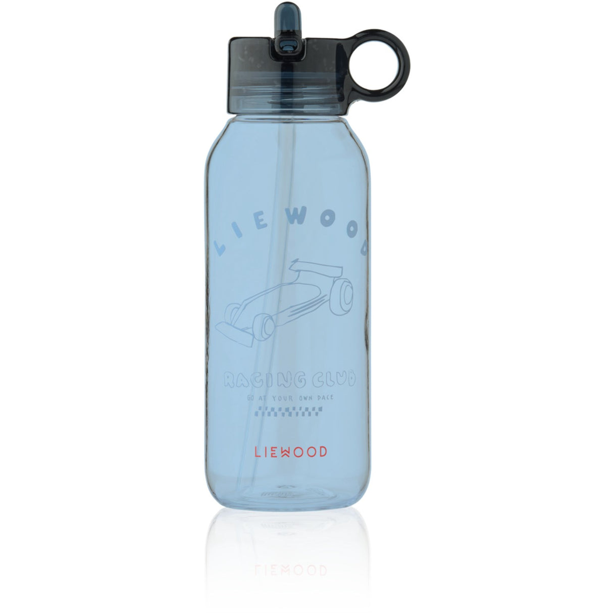 LIEWOOD Race Cars / Classic Navy Yang Tritan Water Bottle 500 Ml
