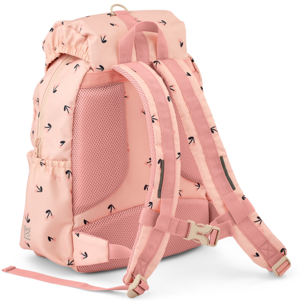 LIEWOOD Cherry Heart / Rosey Johnny School Backpack