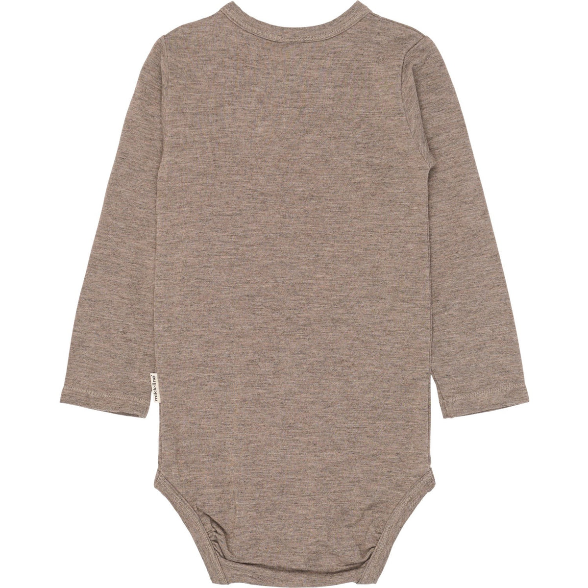 Mikk-Line Melange Denver Wool/Bamboo Ls Body