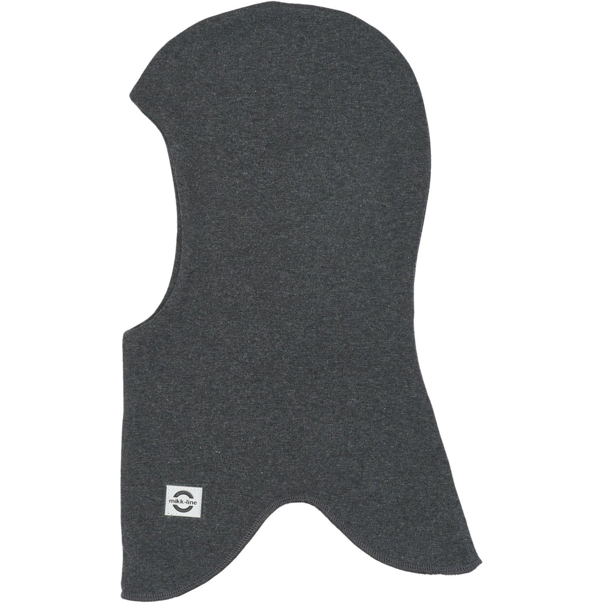 Mikk-Line Dark Grey Melange Cotton Fullface - Double