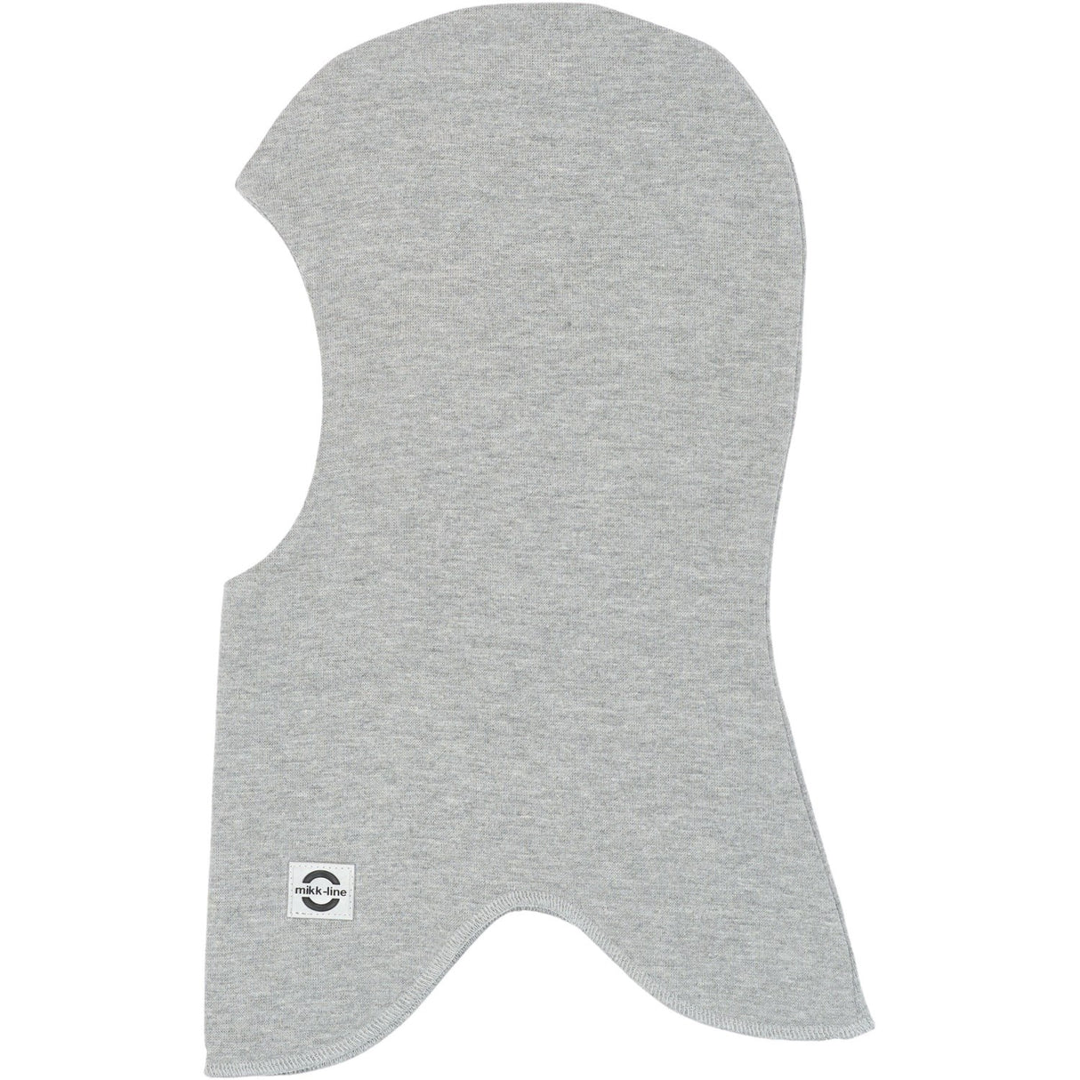 Mikk-Line Light Grey Melange Cotton Fullface - Double