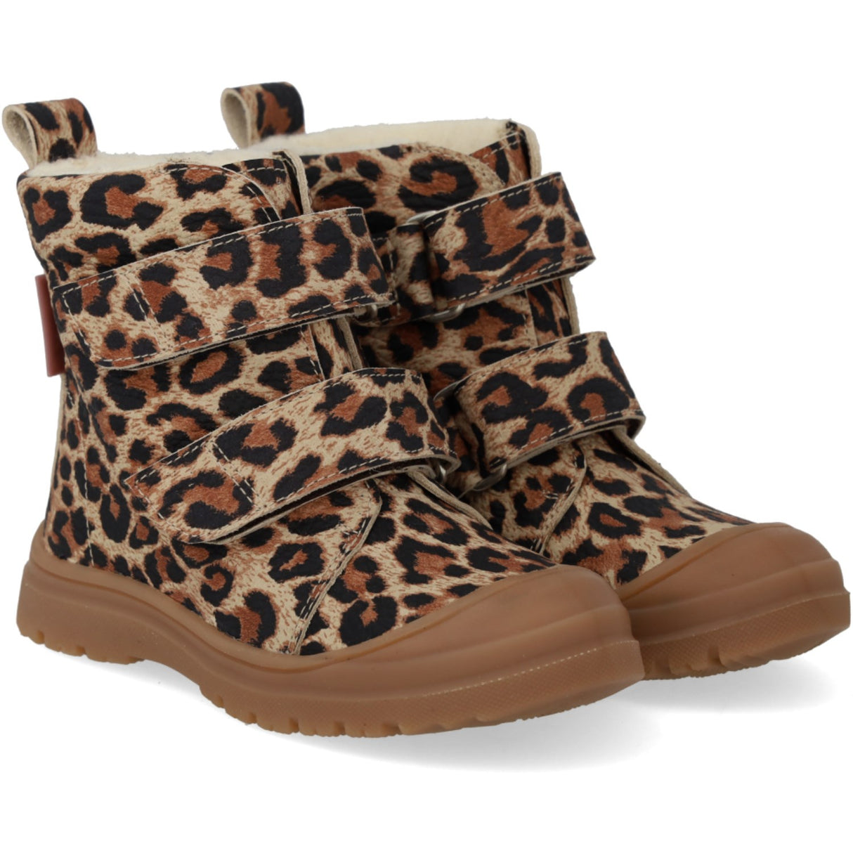 Angulus Beige Leo Garbi Tex Vinterstøvle With Print