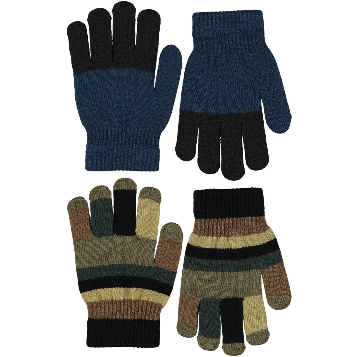 Molo Navy Sky Kei Gloves