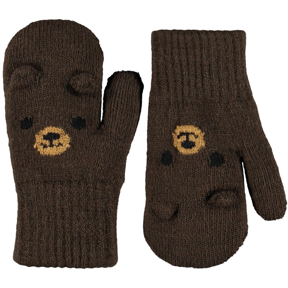 Molo Bark Brown Kenau Mittens