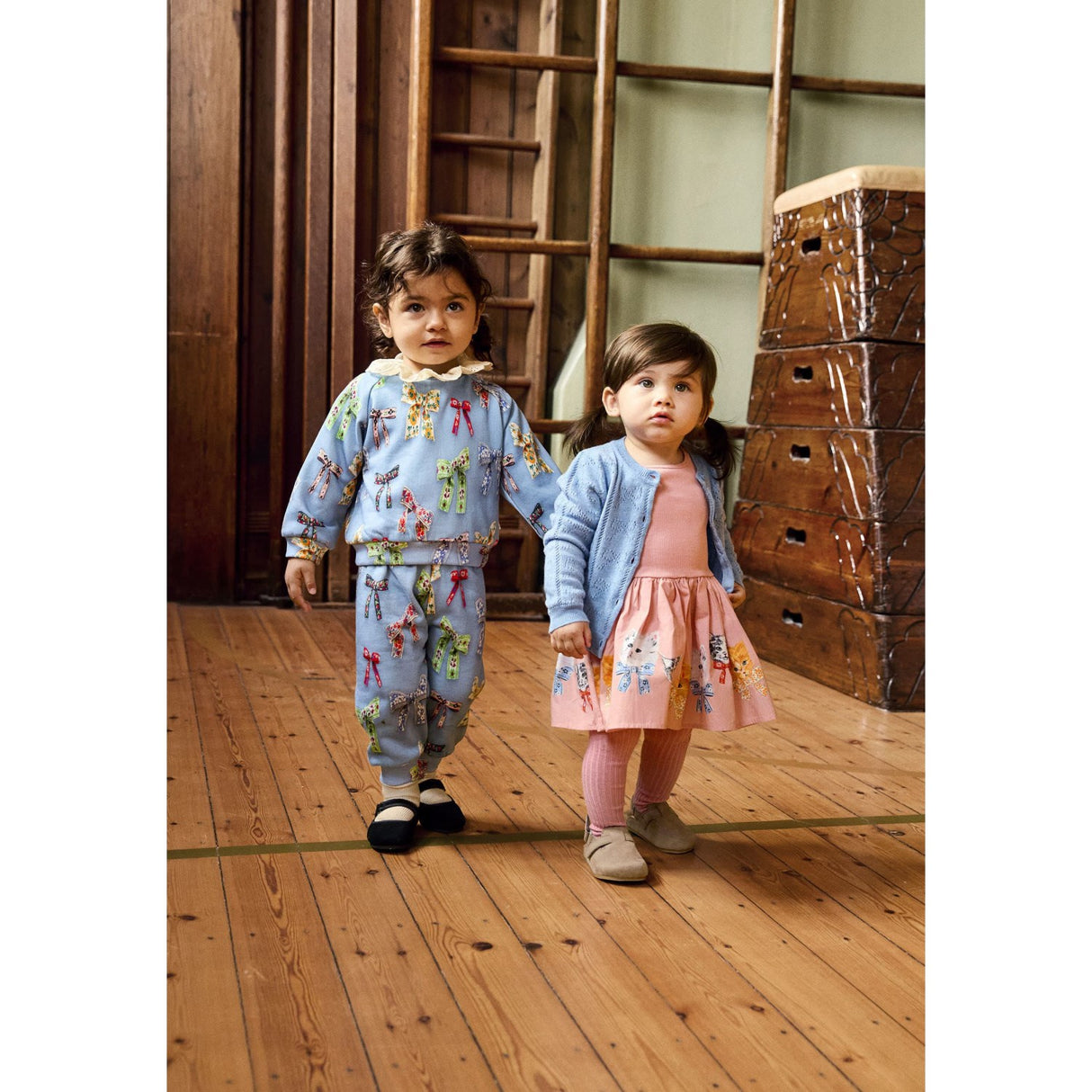 Molo Fancy Kittens Candi Dress LS