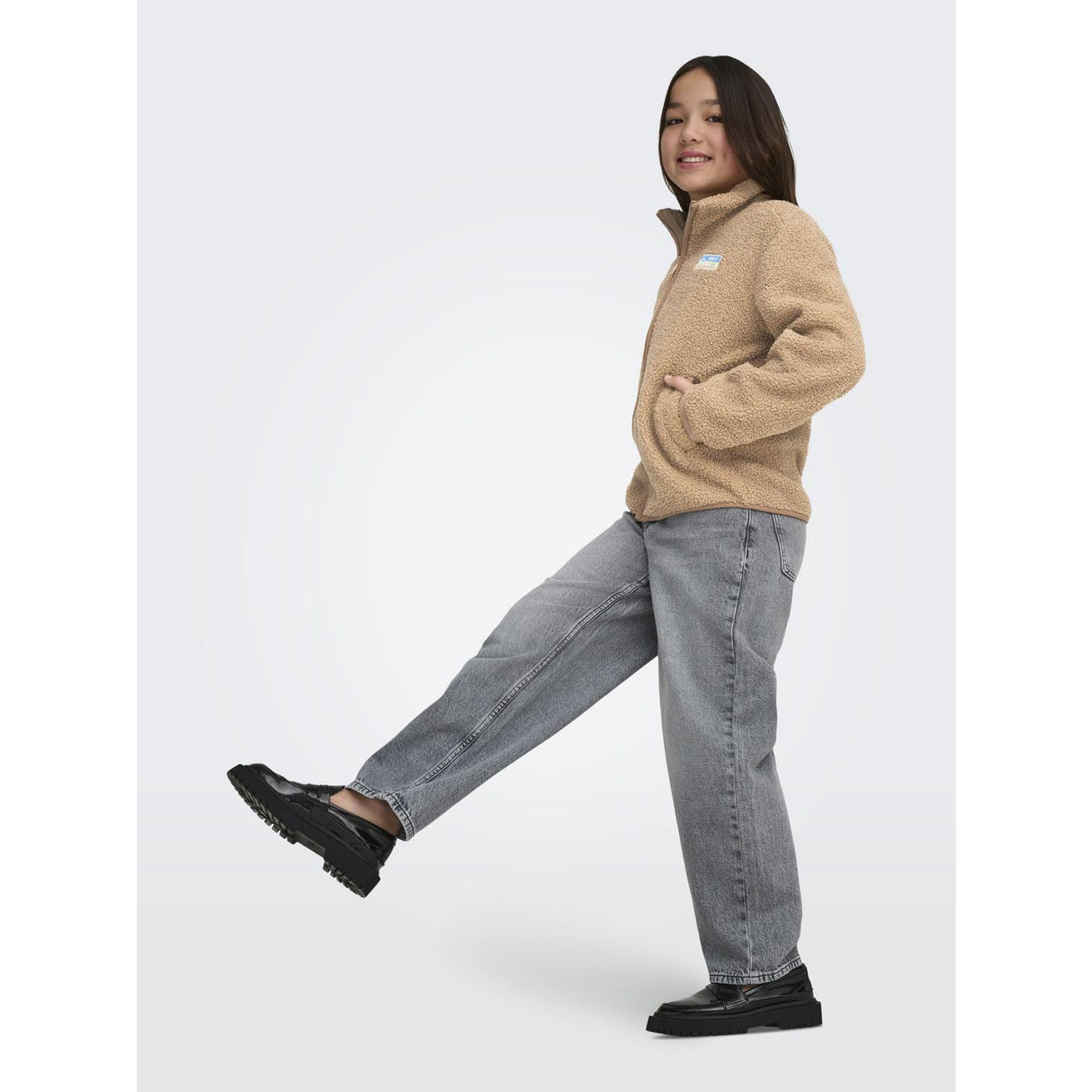 kids ONLY Cuban Sand Kogeva Life Teddy Jacket Cp Otw Noos
