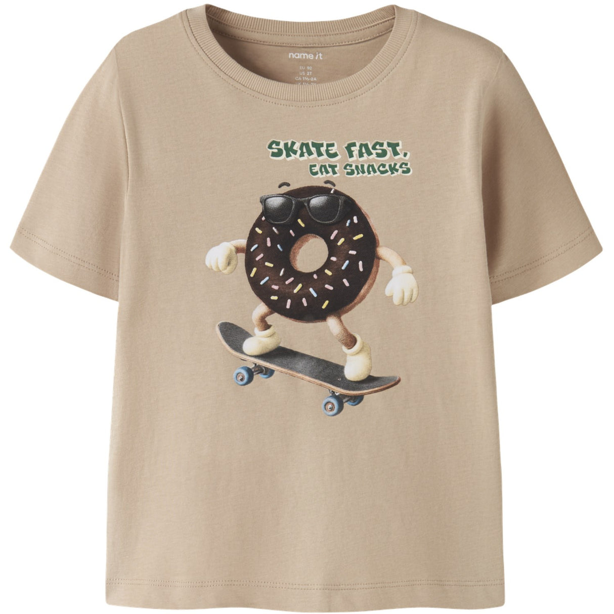 Name It Sesame Donut Nmmvoto Ss Nreg Top