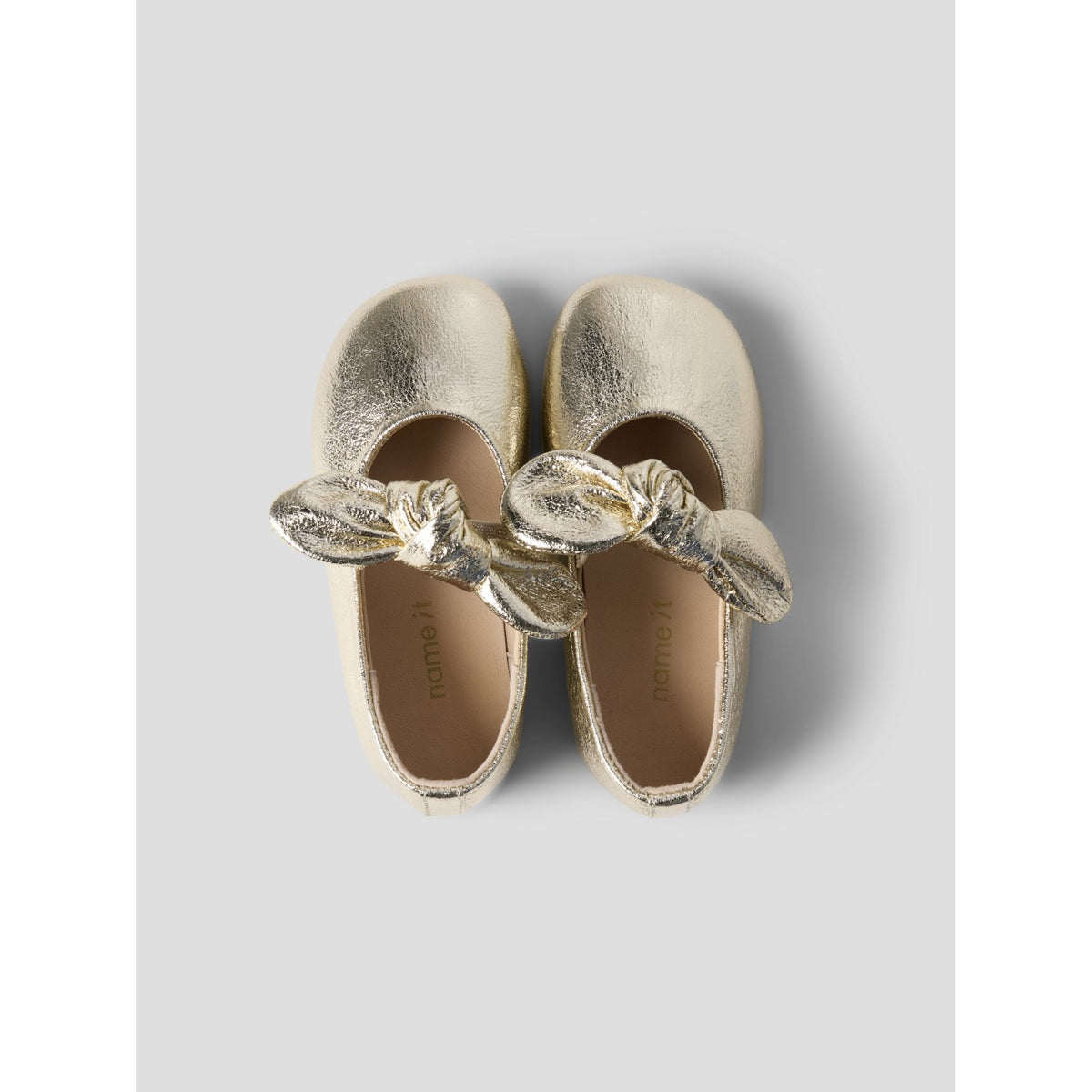 Name It Gold Colour Nmfronja Ballerina