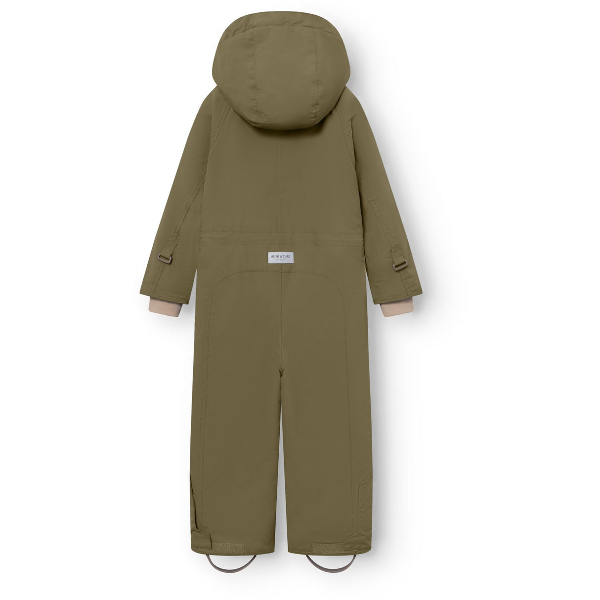 Mini A Ture Kalamata Green Matwanni Fleece Lined Snowsuit. Grs