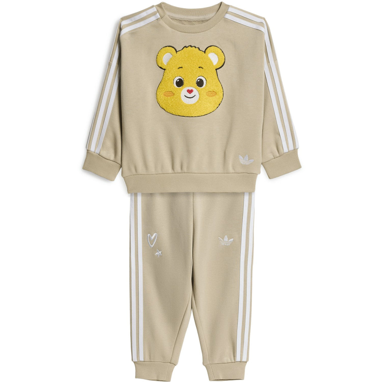 adidas Originals Khaki Three Loose Crew Set
