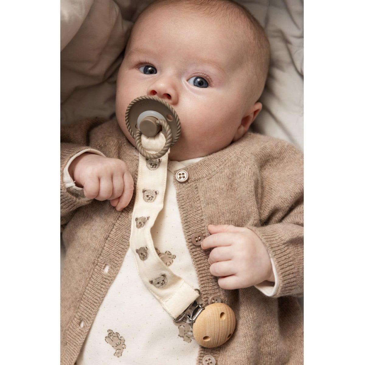 MarMar Modal Smooth Print Teddybears Rubello Onesie
