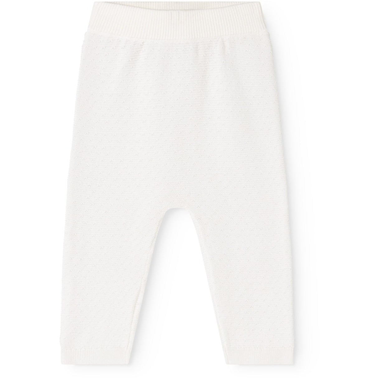 MarMar Modal Mix Links-Links Gentle White Pira Knitted Pants